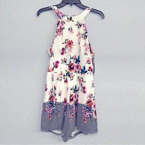 Girls Trixxi halter romper sz L NWT *discounted flaw*
